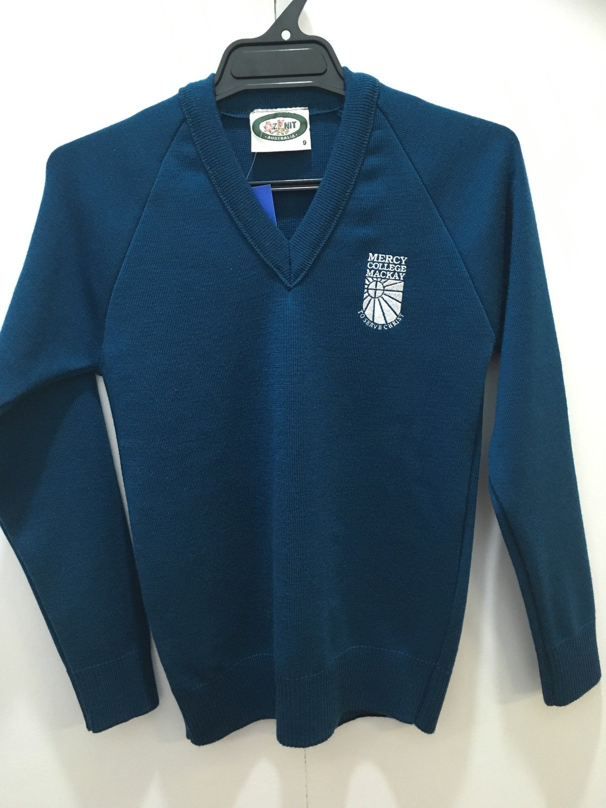Mercy College Teal Pullover – Sale Item No Returns – Uniform Solutions
