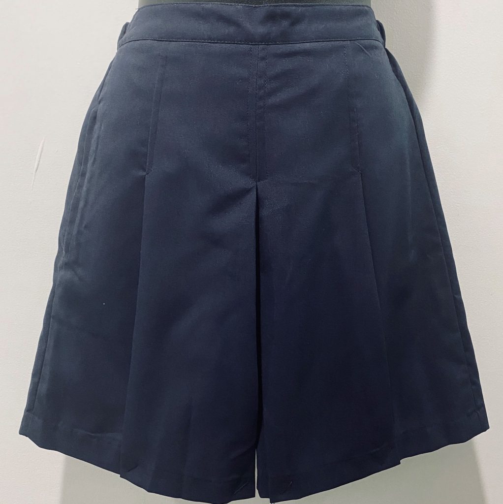 Girls Culottes – Navy – Uniform Solutions