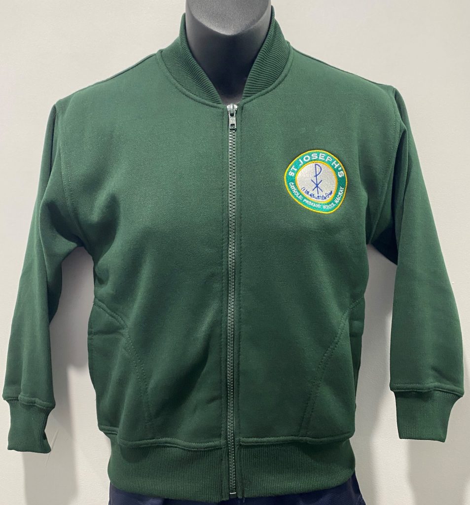 St. Joseph’s Kids Fleecy Zip Jacket – Uniform Solutions